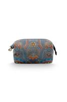 Pip Studio Pip Studio Cooper Cosmetic Purse Medium Jabali Blue 22.5x9.5x15cm