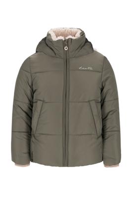 Like Flo winter winterjas meisjes - groen - Aelin - kort, capuchon