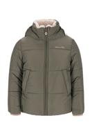 Like Flo winter winterjas meisjes - groen - Aelin - kort, capuchon
