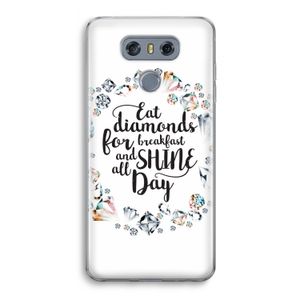 Diamonds: LG G6 Transparant Hoesje