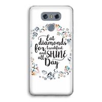Diamonds: LG G6 Transparant Hoesje