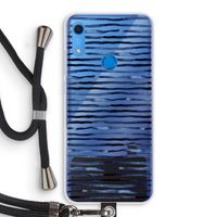 Verrassende lijnen: Huawei Y6s Transparant Hoesje met koord
