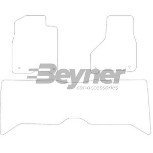 Beyner Pasklare stoffen matten MSN-1362799