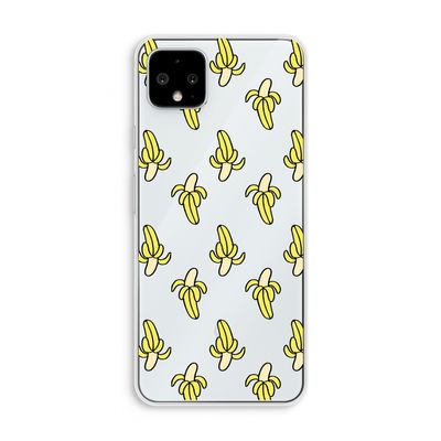 Bananas: Pixel 4 XL Transparant Hoesje