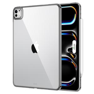 iPad Pro 11 (2024) Classic Hybrid Back Case Clear Black