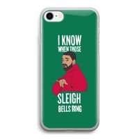 Sleigh Bells Ring: iPhone SE 2020 Transparant Hoesje