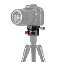 PULUZ aluminiumlegering panoramisch Indexing Rotator bal hoofd met Quick Release plaat voor Camera Tripod Head