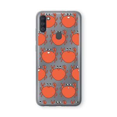 Krab: Samsung Galaxy A11 Transparant Hoesje