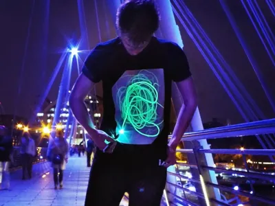 Interactive Glow T-Shirts