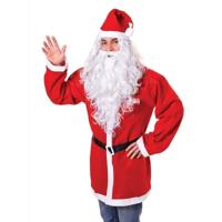 Kerstman baard met pruik - zilvergrijs - Kerst verkleed accessoires Kerstman baard met pruik - zilvergrijs - Kerst verkleed accessoires