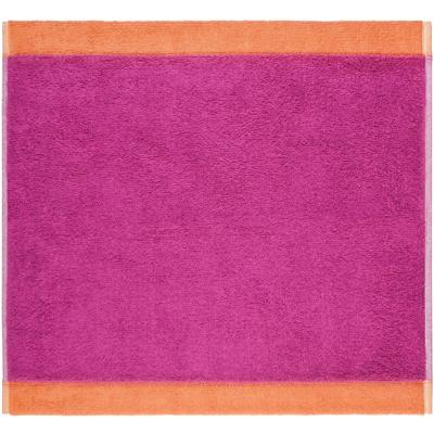Cawö Cawo Lifestyle Splash Doubleface 7071 Gezichtsdoekje 30x30 pink/mandarine