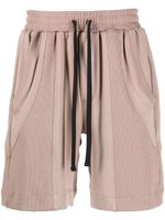 STYLAND x notRainProof drawstring organic cotton shorts - Tons neutres - thumbnail