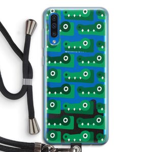 Crocs: Samsung Galaxy A50 Transparant Hoesje met koord