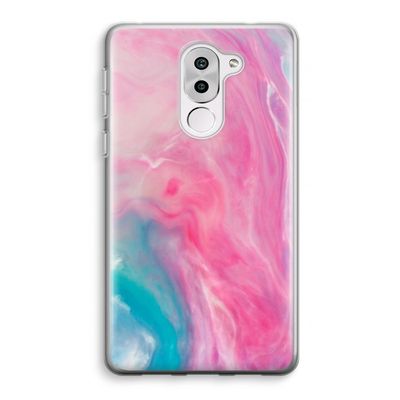 Roze explosie: Honor 6X Transparant Hoesje