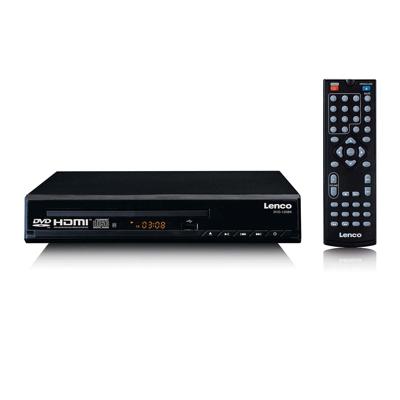 LENCO DVD-120BK - DVD-speler met HDMI en Afstandsbediening