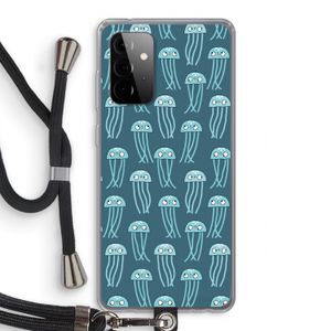 Kwallie: Samsung Galaxy A72 5G Transparant Hoesje met koord