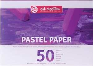 Talens Art Creation pastelpapier, 90 g/m², ft A4, blok met 50 vellen