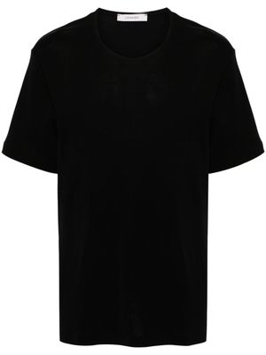 LEMAIRE t-shirt nervuré en coton - Noir