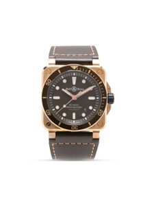 Bell & Ross montre BR 03-92 Diver 42 mm - Marron