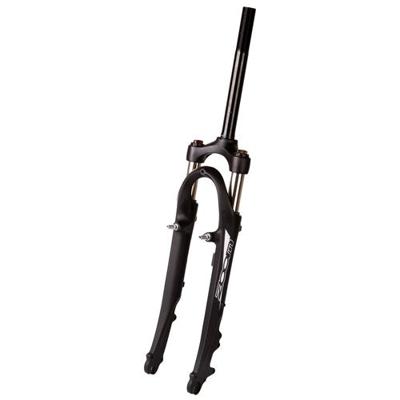 Zoom Vork verend 28 inch 1 draad v-brake + schijfrem mat zwart