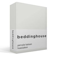 Beddinghouse percale katoen hoeslaken - thumbnail