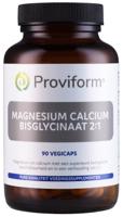 Proviform Magnesium calcium bisglycinaat 2:1 & D3 90 Vegetarische capsules