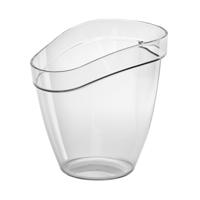 MPDrink Wijnkoeler Paris - transparant - PC kunststof - 23x18 cm - IJsemmer - wijnfles koeler