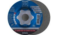 PFERD 64188115 CC-GRIND-FLEX 115 SG STEEL COARSE Schuurschijf Diameter 115 mm Boordiameter 22.23 mm 10 stuk(s)