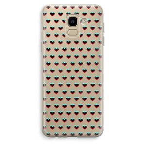 Hartjes: Samsung Galaxy J6 (2018) Transparant Hoesje