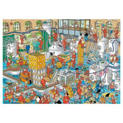 Jan Van Haasteren legpuzzel - de ambachtelijke brouwerij, 2000st.