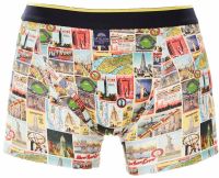 McAlson Boxershort Amerikaanse Monumenten Print Jersey Strak Model - thumbnail
