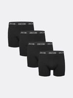 Zaccini 4-pack boxershorts zwart