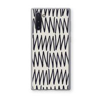 Marrakech Zigzag: Samsung Galaxy Note 10 Transparant Hoesje