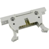 TRU COMPONENTS 1589789 Pinconnector Met hendel lang Rastermaat: 2.54 mm Totaal aantal polen: 34 Aantal rijen: 2 1 stuk(s)