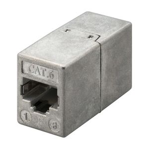 Goobay NET Modulair koppelstuk - CAT6 - RJ45 - keystone - voor internetkabels - ethernet kabel - CAT kabel