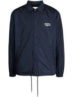 Maison Kitsuné veste à logo brodé - Bleu