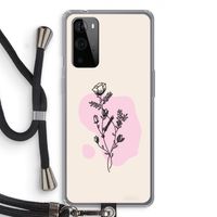 Roses are red: OnePlus 9 Pro Transparant Hoesje met koord