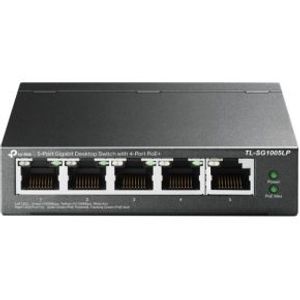 TP-LINK TL-SG1005LP netwerk-switch Unmanaged Gigabit Ethernet (10/100/1000) Power over Ethernet (PoE) Zwart