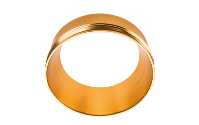 SG Tube front ring Goud Ø59 Aluminium voor de mini S en R