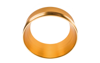 SG Tube front ring Goud Ø59 Aluminium voor de mini S en R