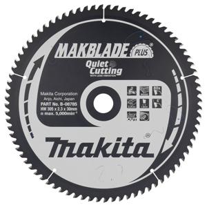 Makita Afkortzaagblad voor Hout | Makblade-Plus | Ø 305mm Asgat 30mm 80T - B-08785