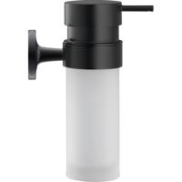 Duravit Starck T Zeepdispenser - 17.6x6cm - matglas - zwart mat 0099354600