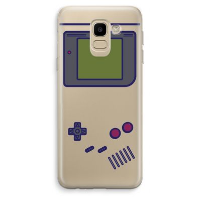 Game On: Samsung Galaxy J6 (2018) Transparant Hoesje