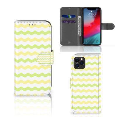 Apple iPhone 11 Pro | Telefoon Hoesje | Waves Yellow