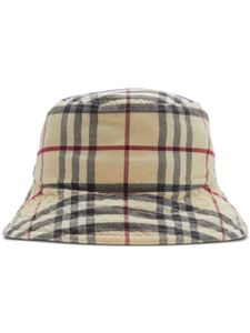 Burberry bob à motif Vintage Check - Tons neutres