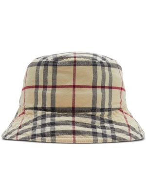 Burberry bob à motif Vintage Check - Tons neutres