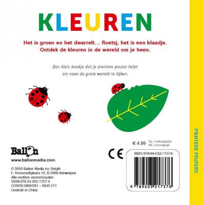 Ballon Kids Pientere peuters 0   Kleuren