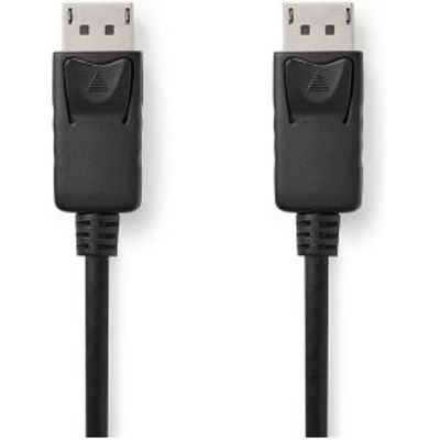 DisplayPort-Kabel | DisplayPort Male | DisplayPort Male | 4K@60Hz | Vernikkeld | 2.00 m | Rond | PVC