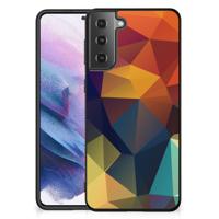 Samsung Galaxy S21 Plus Backcover Polygon Color