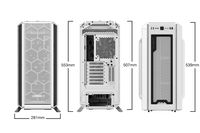 be quiet! SILENT BASE 802 Window tower behuizing 2x USB-A 3.2 (5 Gbit/s), USB-C 3.2 (10 Gbit/s), 2x Audio, Window-kit - thumbnail